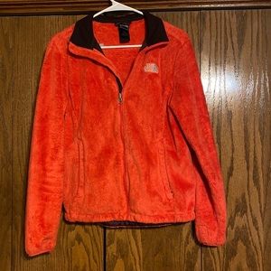 *RARE COLOR* Coral colored Womens North Face Jacket